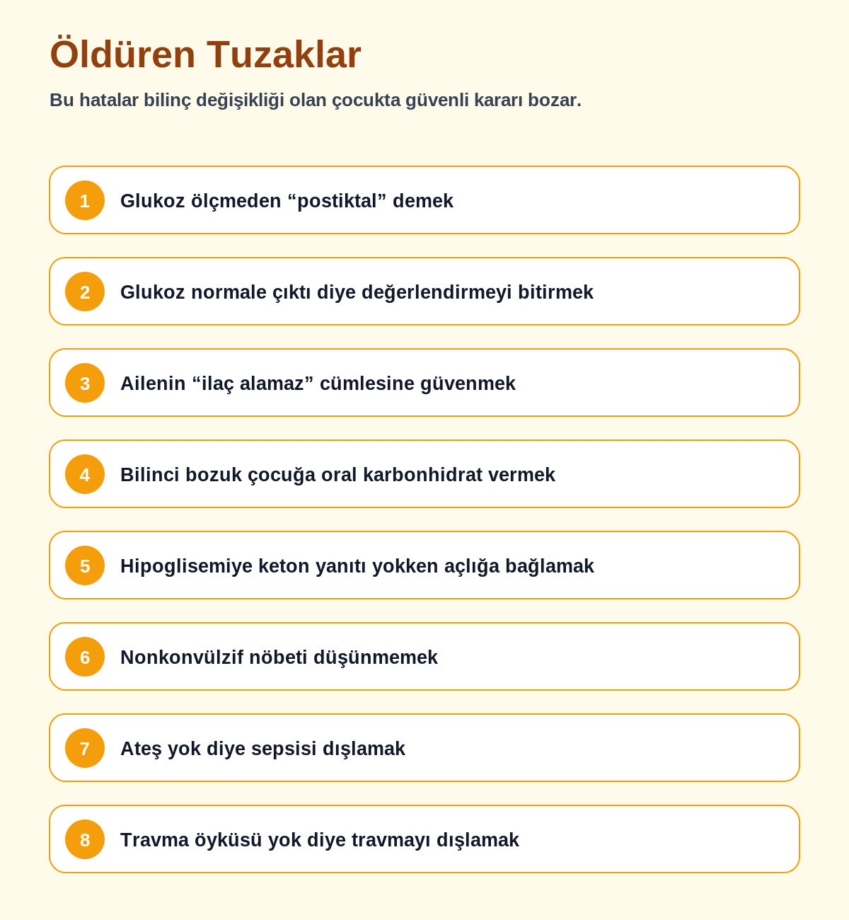 Öldüren Tuzaklar
